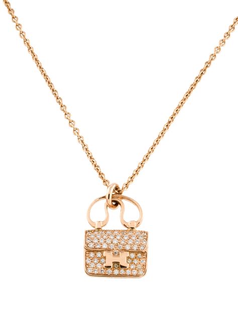 hermes necklace chain|hermes 18k diamond ring.